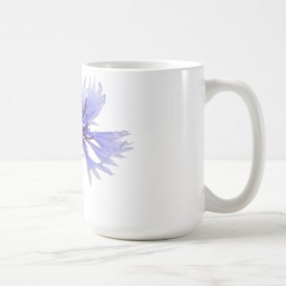 high   contrast   blue   cornflower   floral   photo   coffee   mug