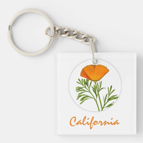 orange-california-text-a-golden-poppy-in-a-circle-keychain