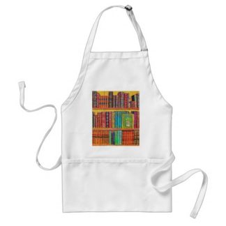 library-books-adult-apron
