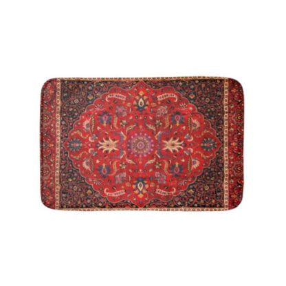 red-persian-rug-from-mashhad-bath-mat