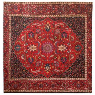 red-persian-rug-from-mashhad-cloth-napkin