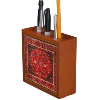 red-persian-rug-from-mashhad-desk-organizer
