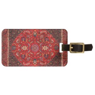 red-persian-rug-from-mashhad-luggage-tag