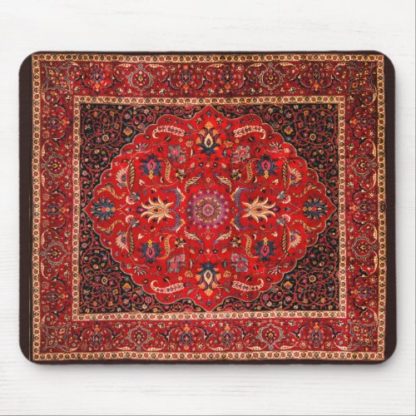 red-persian-rug-from-mashhad-mouse-pad