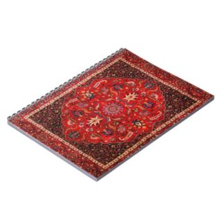 red-persian-rug-from-mashhad-notebook