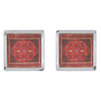 red-persian-rug-from-mashhad-silver-cufflinks